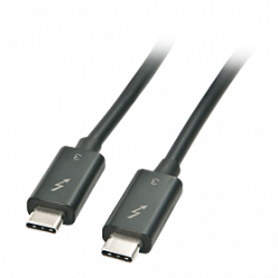 41557 Lindy cavo thunderbolt 3, 2m  - USB Tipo C Maschio / Maschio