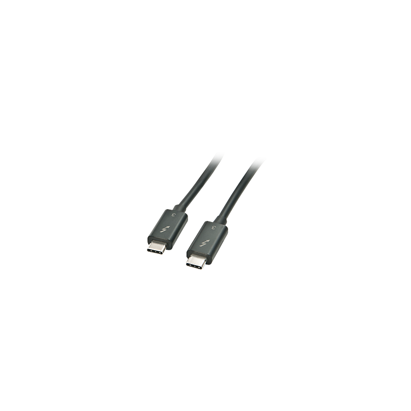 41557 Lindy cavo thunderbolt 3, 2m - USB Tipo C Maschio / Maschio