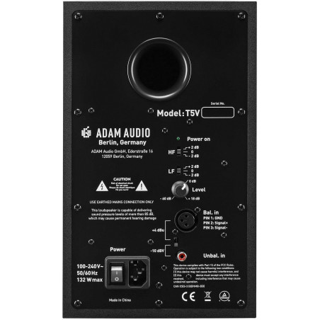 ADAM T5V Studio monitor biamplificato 5" 70W