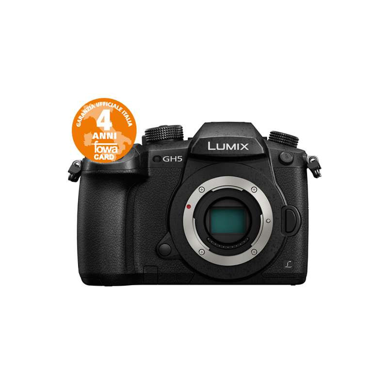 DC-GH5 Panasonic Lumix G Fotocamera Mirrorless 4K, solo corpo