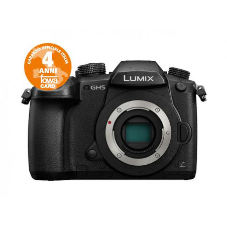 DC-GH5 Panasonic Lumix G Fotocamera Mirrorless 4K, solo corpo