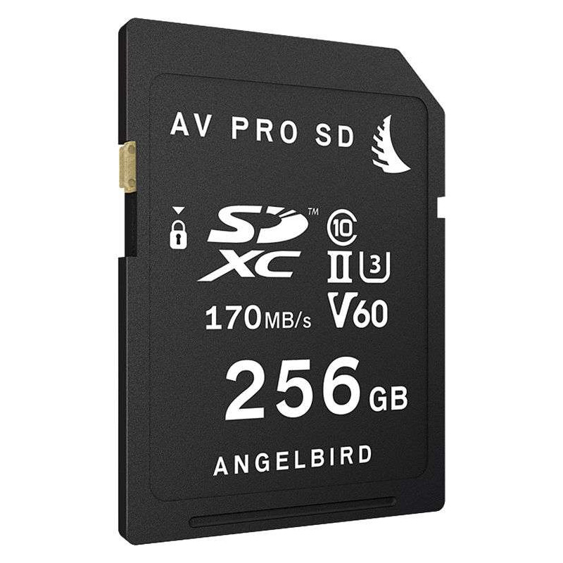 AVP256SDMK2V60 SD CARD UHS II V60 256GB 170MB/s Angelbird Memory Card