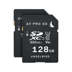 MATCH PACK PANASONIC EVA1 2x128 Angelbird pacchetto combinato 256GB per Panasonic EVA1