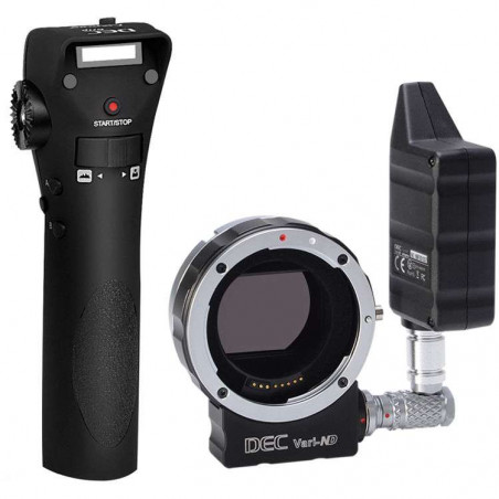 DEC Vari-ND  per E-mount Lens Adapter Aputure Adattatore Obiettivo E-mount con controller wireless