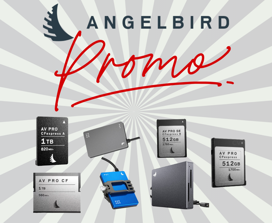 Promozione Angelbird - valida fino ad esaurimento scorte